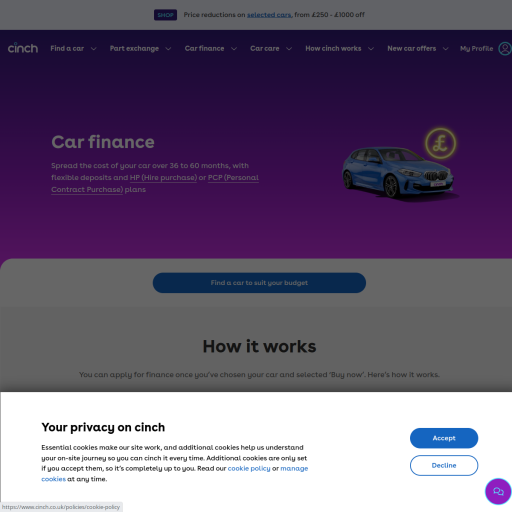 Cinch Car Finance