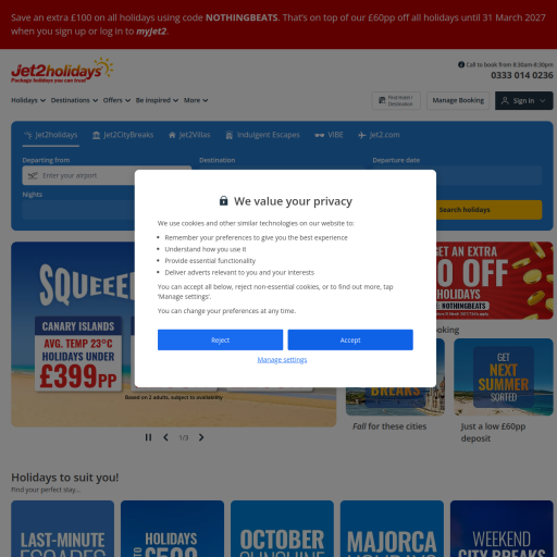 Jet2holidays
