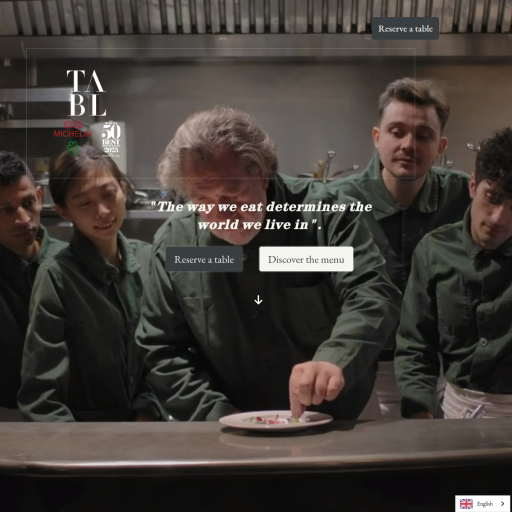 Table by Bruno Verjus